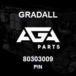 80303009 Gradall PIN | AGA Parts