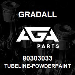 80303033 Gradall TUBELINE-POWDERPAINT,BAG | AGA Parts