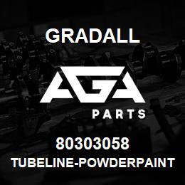 80303058 Gradall TUBELINE-POWDERPAINT,BAG | AGA Parts