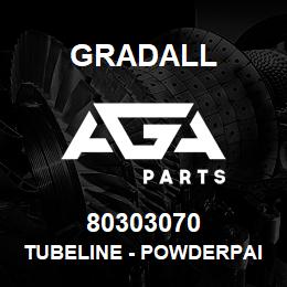 80303070 Gradall TUBELINE - POWDERPAINT,BAG | AGA Parts