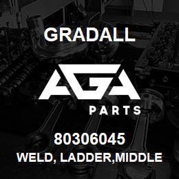 80306045 Gradall WELD, LADDER,MIDDLE RUNG | AGA Parts