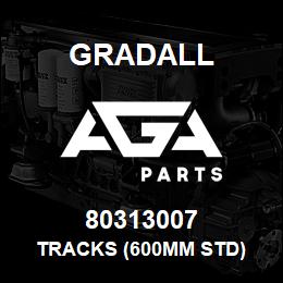 80313007 Gradall TRACKS (600MM STD) | AGA Parts