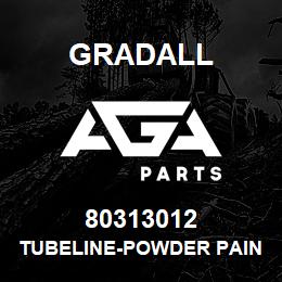 80313012 Gradall TUBELINE-POWDER PAINT,BAG | AGA Parts