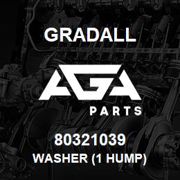 80321039 Gradall WASHER (1 HUMP) | AGA Parts