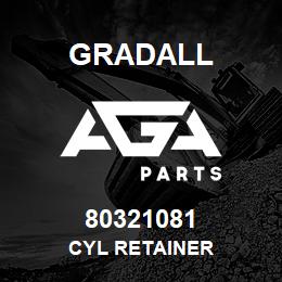 80321081 Gradall CYL RETAINER | AGA Parts