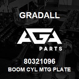 80321096 Gradall BOOM CYL MTG PLATE | AGA Parts