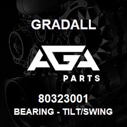 80323001 Gradall BEARING - TILT/SWING | AGA Parts