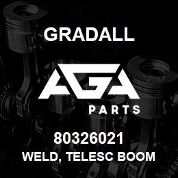 80326021 Gradall WELD, TELESC BOOM | AGA Parts