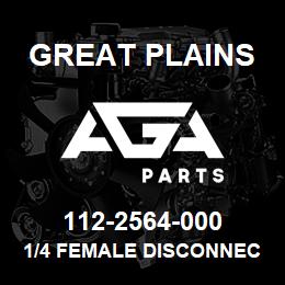 112-2564-000 Great Plains 1/4 FEMALE DISCONNECT 1 WIRE | AGA Parts