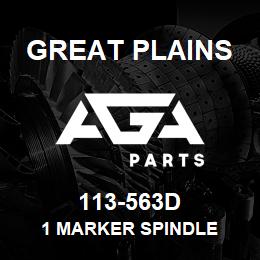 113-563D Great Plains 1 MARKER SPINDLE | AGA Parts