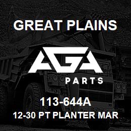 113-644A Great Plains 12-30 PT PLANTER MARKER | AGA Parts