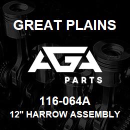 116-064A Great Plains 12' HARROW ASSEMBLY | AGA Parts