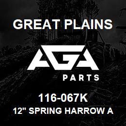 116-067K Great Plains 12' SPRING HARROW ASSEMBLY | AGA Parts