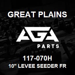 117-070H Great Plains 10' LEVEE SEEDER FRAME | AGA Parts