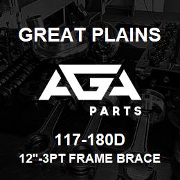 117-180D Great Plains 12'-3PT FRAME BRACE PLATE | AGA Parts