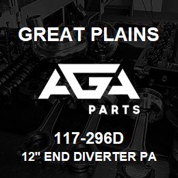 117-296D Great Plains 12' END DIVERTER PANEL | AGA Parts