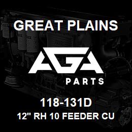 118-131D Great Plains 12' RH 10 FEEDER CUP CHANNEL | AGA Parts