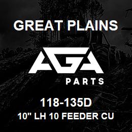 118-135D Great Plains 10' LH 10 FEEDER CUP CHANNEL | AGA Parts