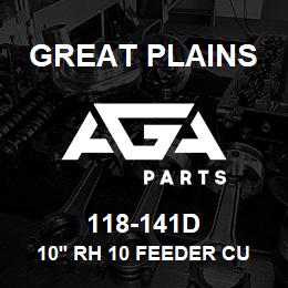 118-141D Great Plains 10' RH 10 FEEDER CUP CHANNEL | AGA Parts