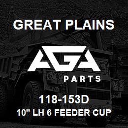 118-153D Great Plains 10' LH 6 FEEDER CUP CHANNEL | AGA Parts