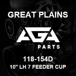 118-154D Great Plains 10' LH 7 FEEDER CUP CHANNEL | AGA Parts