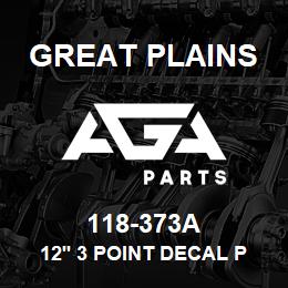 118-373A Great Plains 12' 3 POINT DECAL PACKAGE | AGA Parts