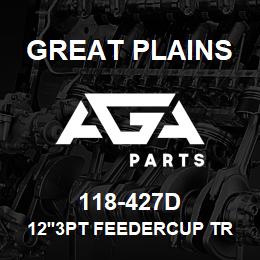 118-427D Great Plains 12'3PT FEEDERCUP TRAY 7 1/2 | AGA Parts