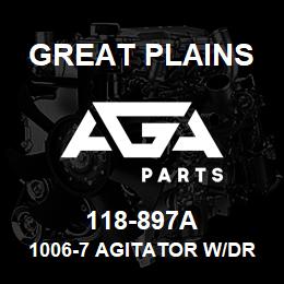 118-897A Great Plains 1006-7 AGITATOR W/DRIVE | AGA Parts