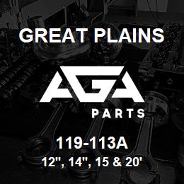 119-113A Great Plains 12', 14', 15 & 20' GRAIN STAND | AGA Parts