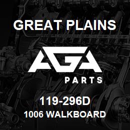 119-296D Great Plains 1006 WALKBOARD | AGA Parts