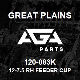 120-083K Great Plains 12-7.5 RH FEEDER CUP CHNL ASSY | AGA Parts