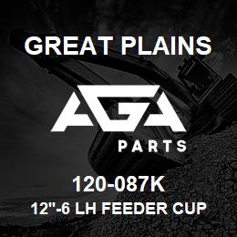 120-087K Great Plains 12'-6 LH FEEDER CUP CHNL ASSY | AGA Parts