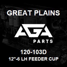 120-103D Great Plains 12'-6 LH FEEDER CUP SHAFT | AGA Parts