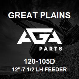 120-105D Great Plains 12'-7 1/2 LH FEEDER CUP SHAFT | AGA Parts