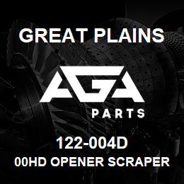 122-004D Great Plains 00HD OPENER SCRAPER | AGA Parts