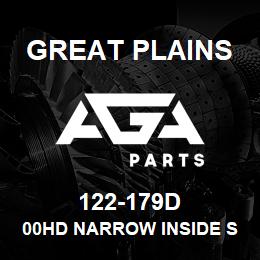 122-179D Great Plains 00HD NARROW INSIDE SCRAPER | AGA Parts