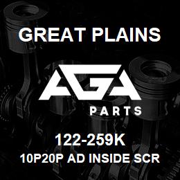 122-259K Great Plains 10P20P AD INSIDE SCRAPER KIT | AGA Parts