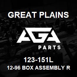 123-151L Great Plains 12-96 BOX ASSEMBLY RH W/DRIVE | AGA Parts