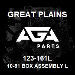 123-161L Great Plains 10-81 BOX ASSEMBLY LH W/DRIVE | AGA Parts