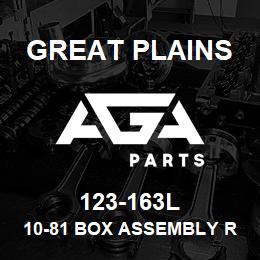 123-163L Great Plains 10-81 BOX ASSEMBLY RH | AGA Parts