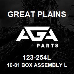 123-254L Great Plains 10-81 BOX ASSEMBLY L.H. | AGA Parts