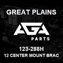 123-288H Great Plains 12 CENTER MOUNT BRACKET | AGA Parts