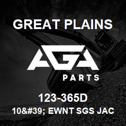 123-365D Great Plains 10&#39; EWNT SGS JACK SHAFT | AGA Parts