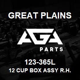 123-365L Great Plains 12 CUP BOX ASSY R.H. | AGA Parts