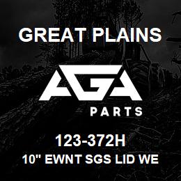 123-372H Great Plains 10' EWNT SGS LID WELDMENT | AGA Parts