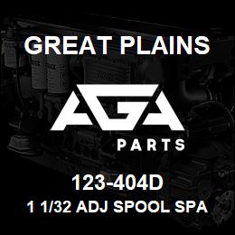 123-404D Great Plains 1 1/32 ADJ SPOOL SPACER | AGA Parts