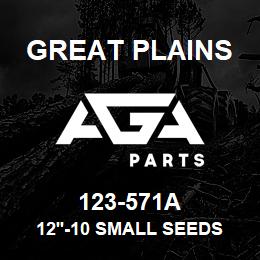 123-571A Great Plains 12'-10 SMALL SEEDS W/Y-TUBES | AGA Parts