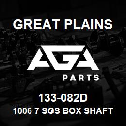 133-082D Great Plains 1006 7 SGS BOX SHAFT | AGA Parts