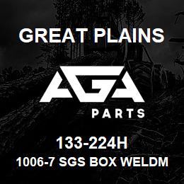 133-224H Great Plains 1006-7 SGS BOX WELDMENT | AGA Parts