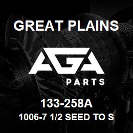 133-258A Great Plains 1006-7 1/2 SEED TO SGS SIDE | AGA Parts